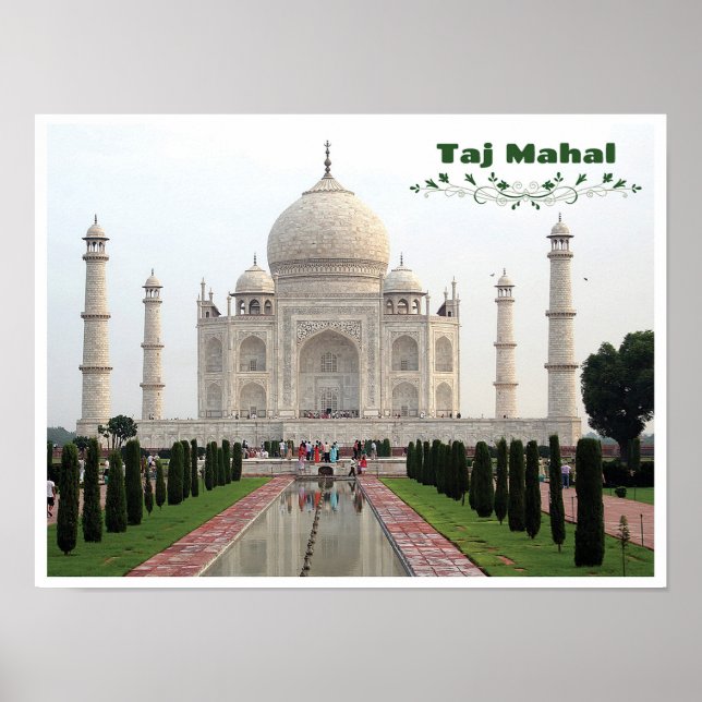 Taj Mahal - India Poster (Front)