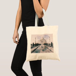 Taj Mahal India Tote Bag Exotic Travel Gift