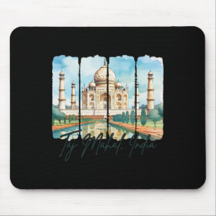 Taj Mahal India Traveling Trip Taj Mahal Souvenir Mouse Pad