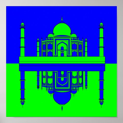 Taj Mahal Inspiration Poster