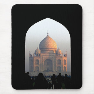Taj Mahal Light of Dawn India Architecture Photo Mouse Pad