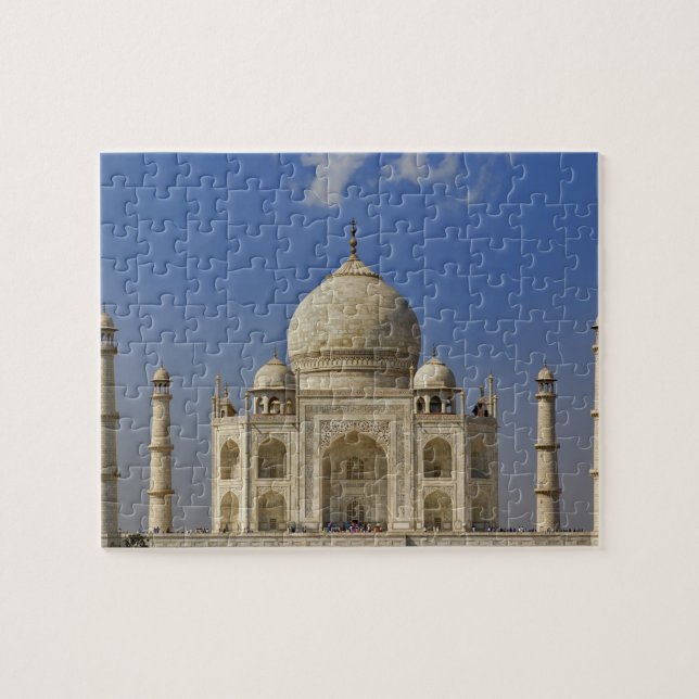 Taj Mahal mausoleum / Agra, India Jigsaw Puzzle (Horizontal)