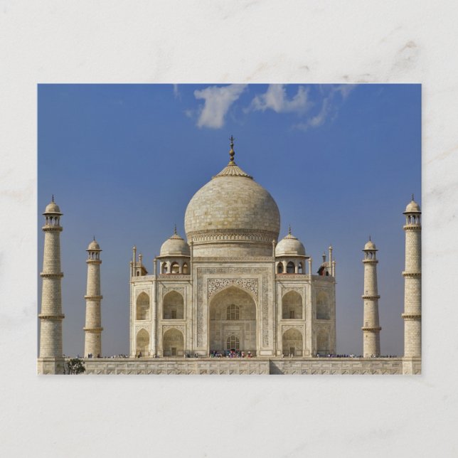 Taj Mahal mausoleum / Agra, India Postcard (Front)