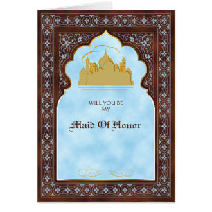 Taj Mahal - Oriental Bohemian Style Cards