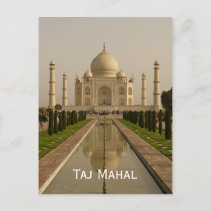 Taj Mahal Postcard
