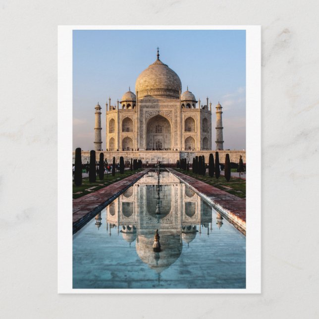 Taj Mahal Postcard (Front)