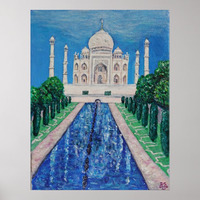 Taj Mahal Poster (Front)