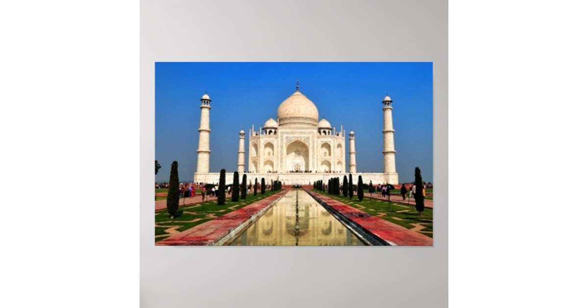 Taj Mahal Poster | Zazzle