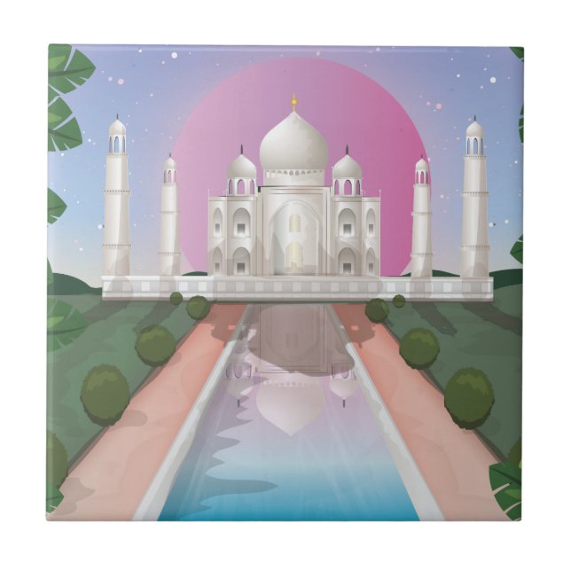 Taj Mahal Tile (Front)