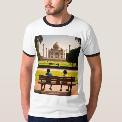 Taj Mahal Tribute T_Shirt