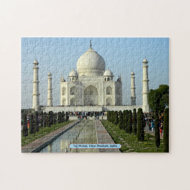 Taj Mahal, Uttar Pradesh, India Jigsaw Puzzle (Horizontal)
