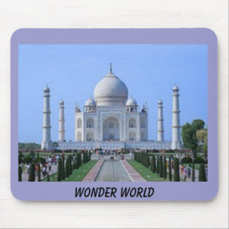 taj mahal, WONDER WORLD Mouse Pad