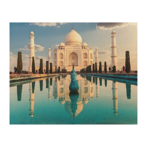 Taj Mahal Wood Wall Art
