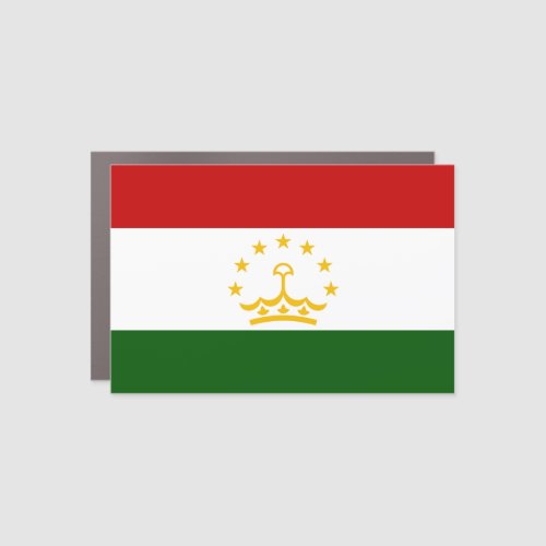 Tajikistan Car Magnet