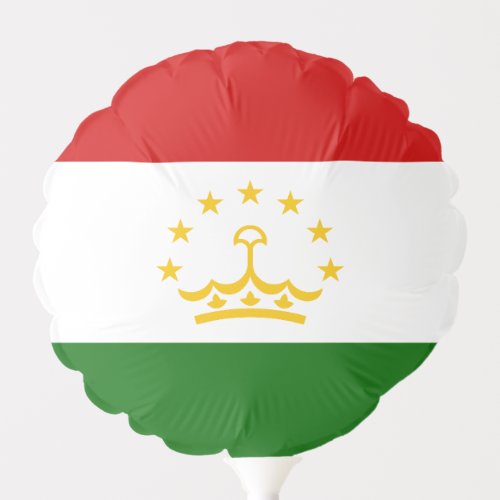 Tajikistan Flag Balloon
