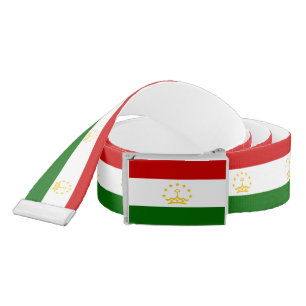 Tajikistan Flag Belt