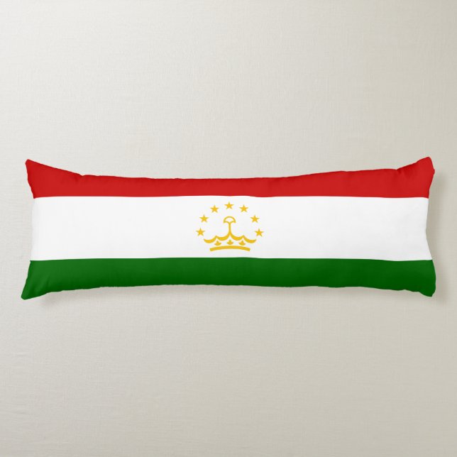 Tajikistan Flag Body Pillow (Front)