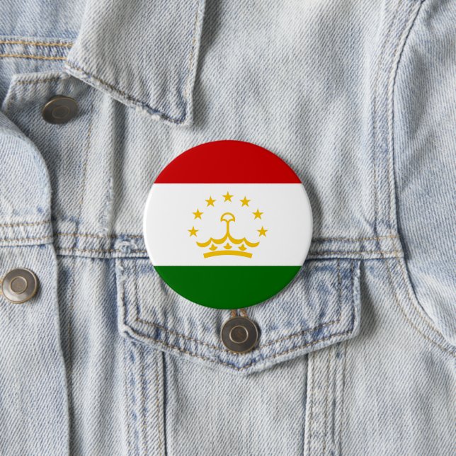 Tajikistan flag button (In Situ)