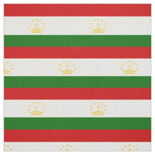Tajikistan Flag Fabric