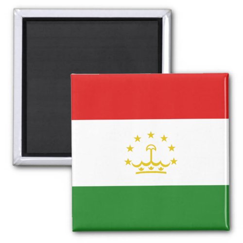 Tajikistan Flag Magnet