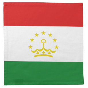 Tajikistan Flag Napkin