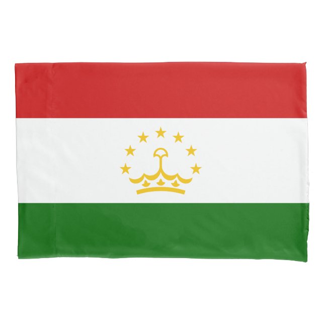 Tajikistan Flag Pillow Case (Front)