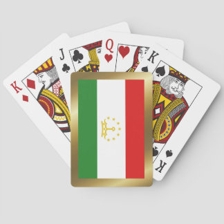 Tajikistan Flag Playing Cards