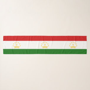 Tajikistan Flag Scarf