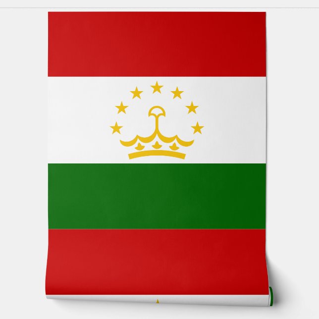 Tajikistan flag wallpaper  (Unrolling)