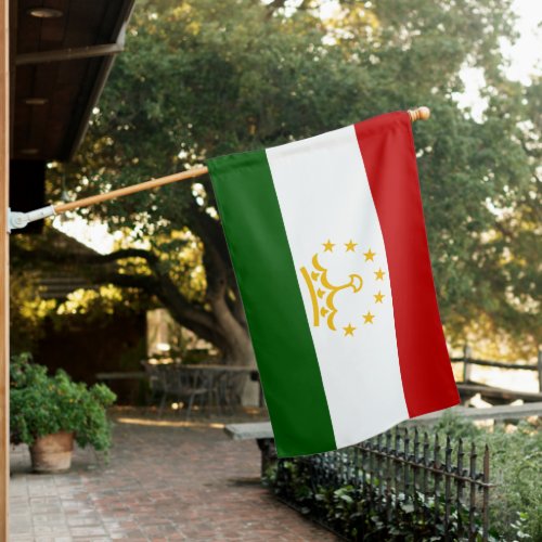 Tajikistan House Flag