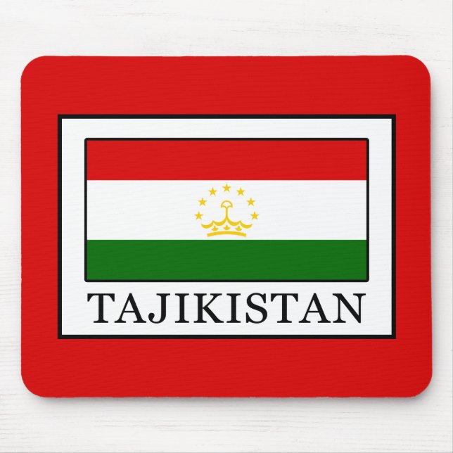 Tajikistan Mouse Pad (Front)