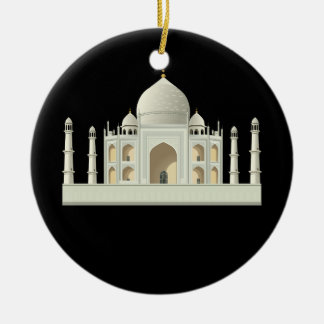 Tajmahal Printed 3D  Ceramic Ornament