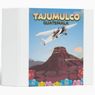 Tajumulco Guatemala 3 Ring Binder