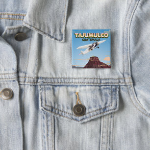 Tajumulco Guatemala Button