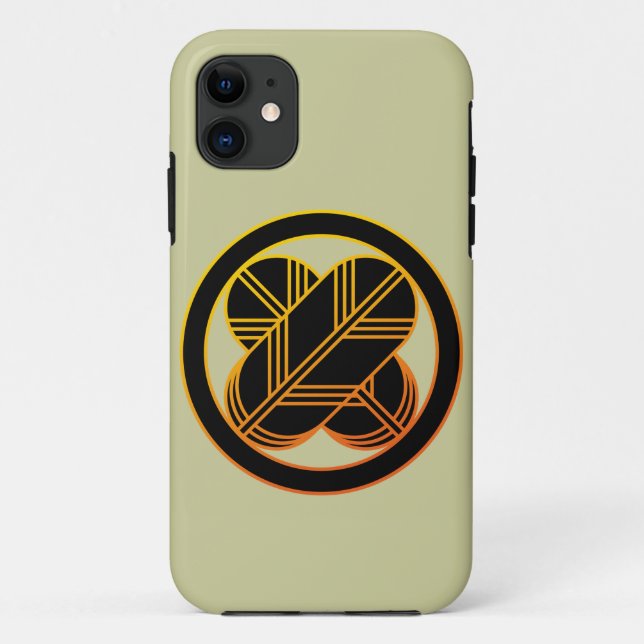 Taka1 (Gold Line) Case-Mate iPhone Case (Back)
