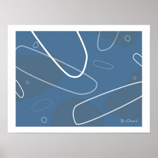 Taka - Retro-Modern Abstract Poster