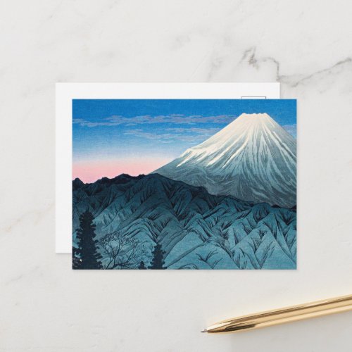 Takahashi _ Mount Fuji from Hakone Postcard