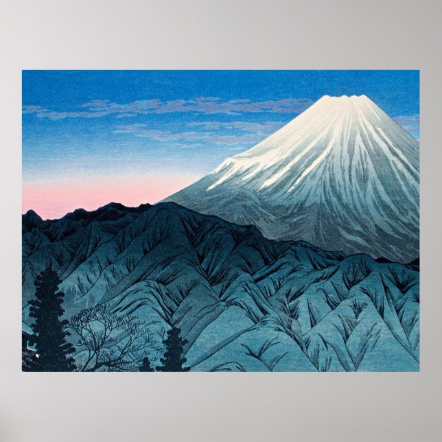Takahashi - Mount Fuji from Hakone, Poster (Front)