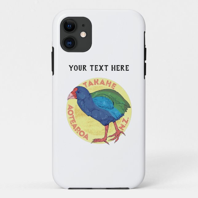 Takahe Aotearoa New Zealand Case-Mate iPhone Case (Back)