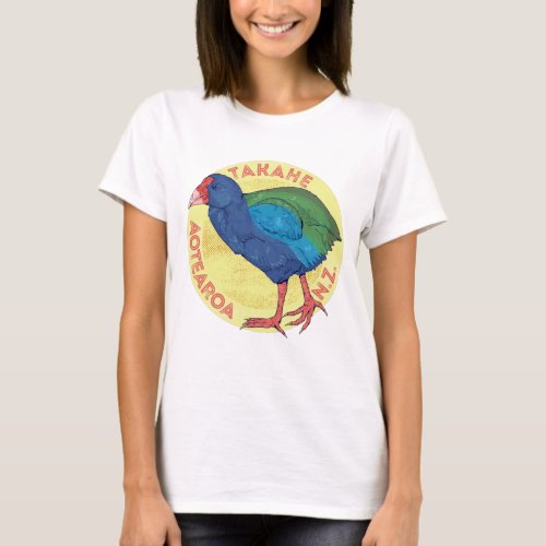 Takahe Aotearoa New Zealand T_Shirt