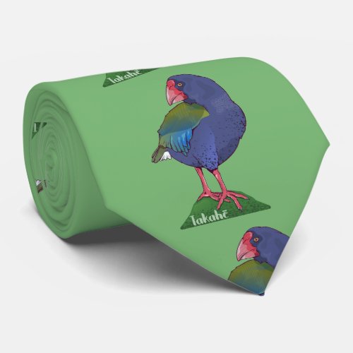 Takahe NZ bird Neck Tie