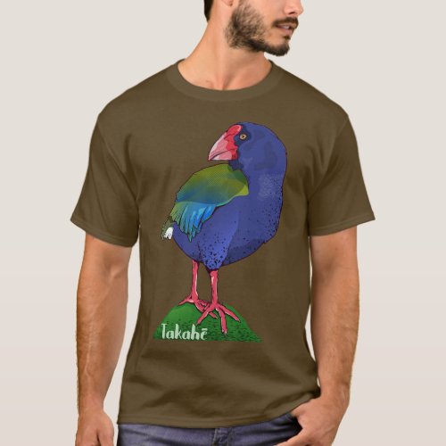 Takahe NZ Bird T_Shirt