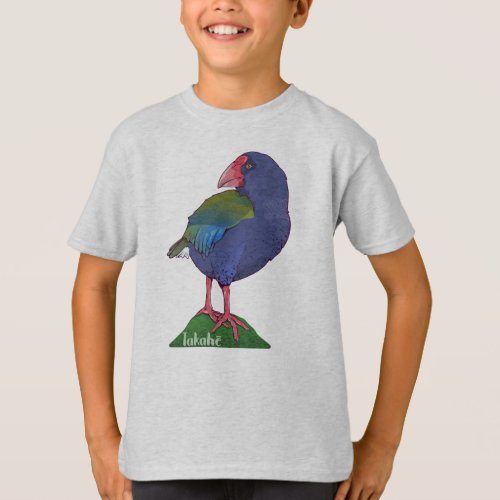 Takahe NZ bird T_Shirt