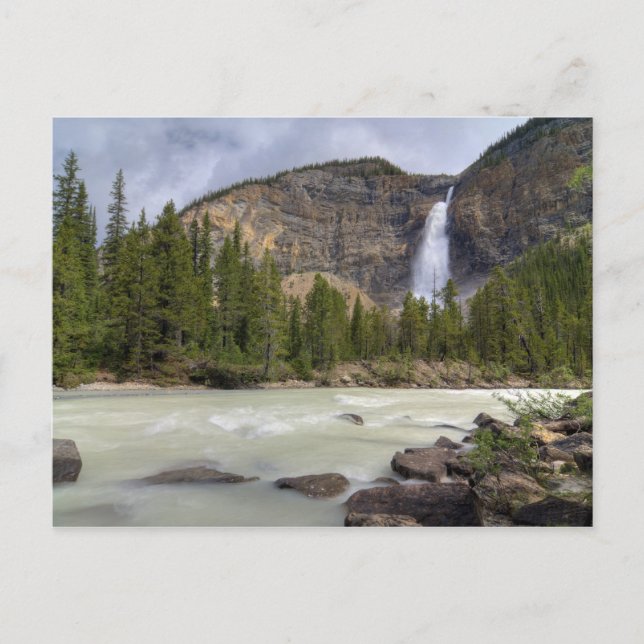 Takakkaw Falls Postcard (Front)