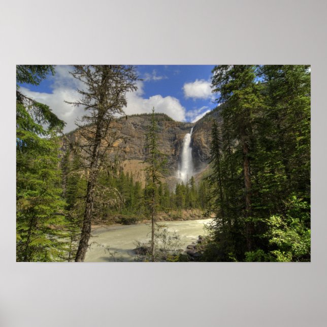 Takakkaw Falls Poster (Front)