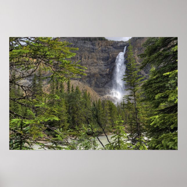 Takakkaw Falls Poster (Front)