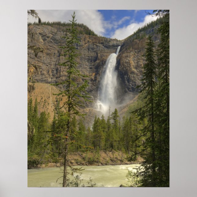 Takakkaw Falls Poster (Front)