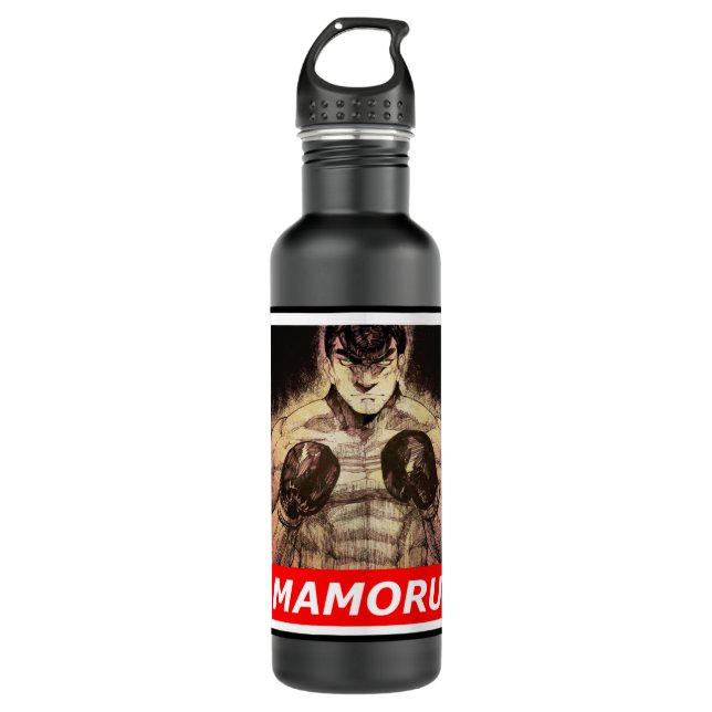 takamura hajime no ippo stainless steel water bottle (Front)