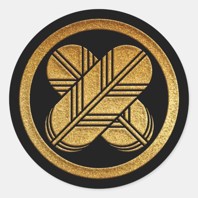 Takanoha Kamon in Gold Seal  (Front)