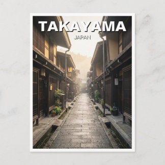 Takayama Japan Travel Postcard